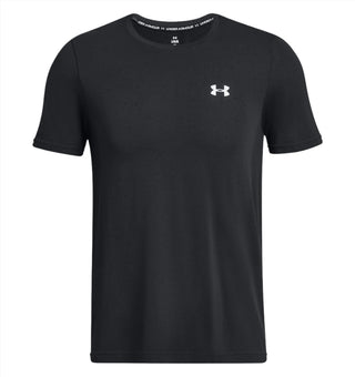 Under Armour Mens Vanish Seamless SS Tee | Black/Mod Grey