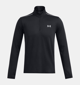 Under Armour Mens Vanish Cold Weather 1/4 Zip | Black/Reflective