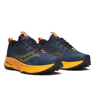 Saucony Mens Ride Trail 2 Goretex | Navy/Peel