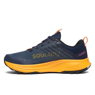 Saucony Mens Ride Trail 2 Goretex | Navy/Peel