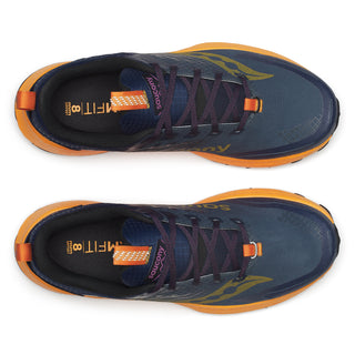 Saucony Mens Ride Trail 2 Goretex | Navy/Peel