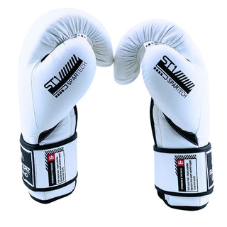 Playerz SparTech Boxing Gloves | White