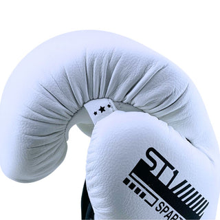 Playerz SparTech Boxing Gloves | White