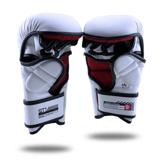 Playerz SparTech MMA Sparring Gloves | White