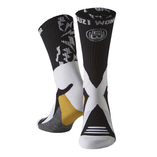 Suzi Wong Lightning Socks | Black/White