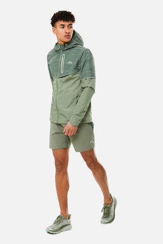 Trailberg Mens Racer 2.0 Shorts | Thyme/Agave Green