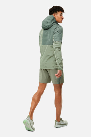 Trailberg Mens Racer 2.0 Shorts | Thyme/Agave Green