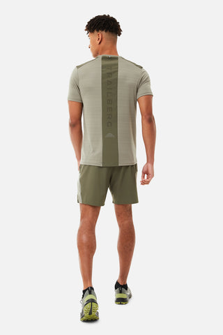 Trailberg Mens AW24 Cloud Short | Beetle/Vetiver