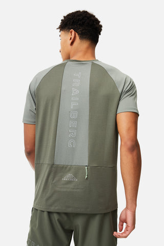 Trailberg Rapid Dash Tee | Thyme/Agave Green