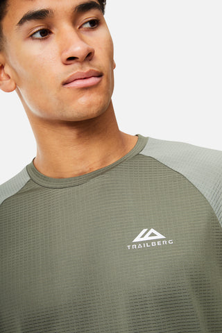 Trailberg Rapid Dash Tee | Thyme/Agave Green