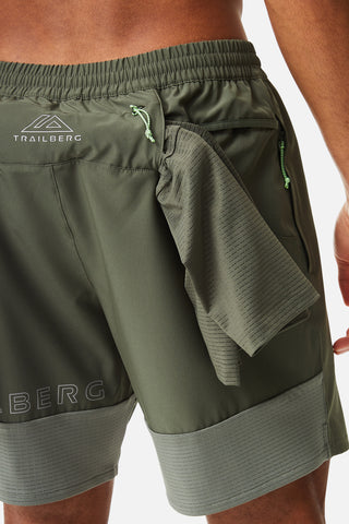 Trailberg Rapid Dash Short | Thyme/Agave Green