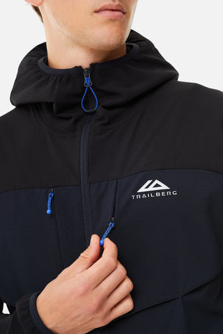 Trailberg Mens Jura Hood | Salute / Black Beauty