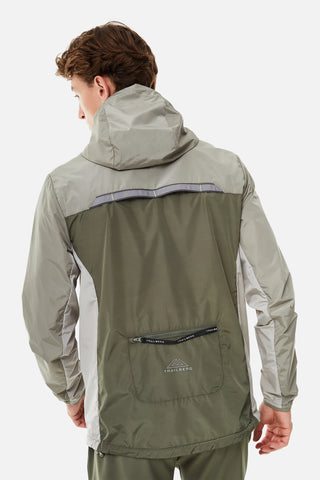 Trailberg Mens Triathlon Windbreaker | Beetle/Vetiver