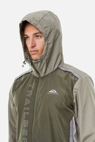 Trailberg Mens Triathlon Windbreaker | Beetle/Vetiver