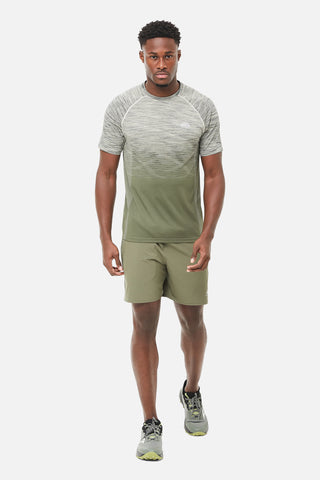 Trailberg Mens Summit Seamless Tee | Beetle/Vetiver