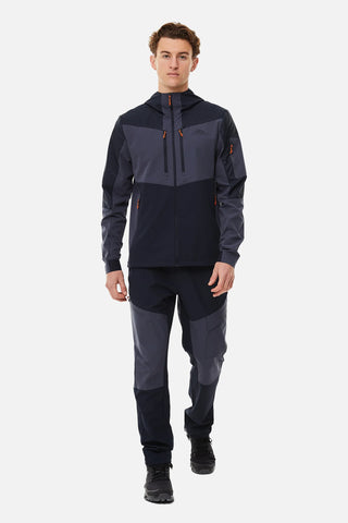 Trailberg Mens Elbrus 3.0 Hood | Ombre Blue/Salute