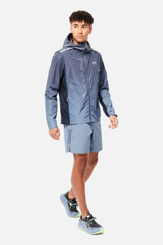 Trailberg Mens Gradient Windbreaker | Ombre Blue/China Blue