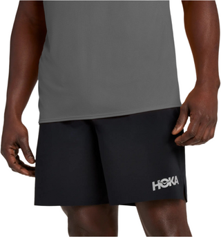 Hoka Mens Active Shorts | Black