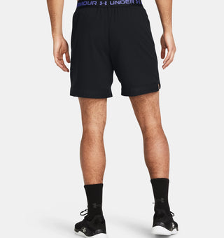 Under Armour Mens Vanish Woven 6" Shorts | Black/Starlight