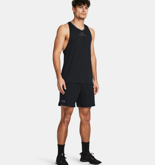 Under Armour Mens Vanish Woven 6" Shorts | Black/Starlight