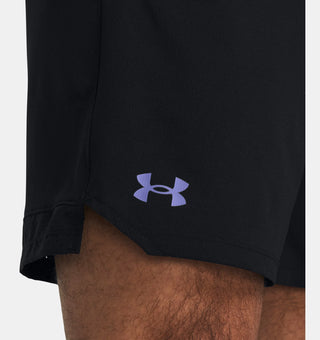 Under Armour Mens Vanish Woven 6" Shorts | Black/Starlight