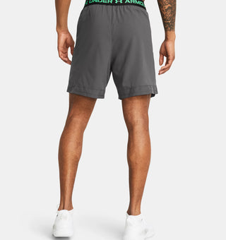 Under Armour Mens Vanish Woven 6" Shorts | Castlerock/Vapour Green