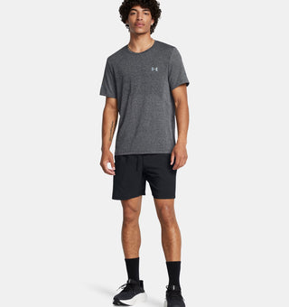 Under Armour Mens Seamless Stride Short Sleeved Tee | Tetra Grey/Reflective