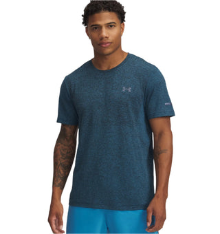 Under Armour Seamless Stride Short Sleeved Tee | Ether Blue