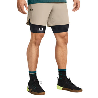 Under Armour Mens Vanish Elite Short | Timberwolf Taupe