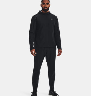 Under Armour Mens Launch Hooded Jacket | Black