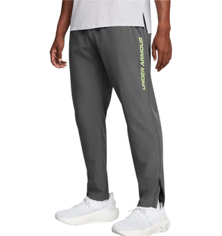 Under Armour Mens Launch Pants | Castle Rock/Morph Green