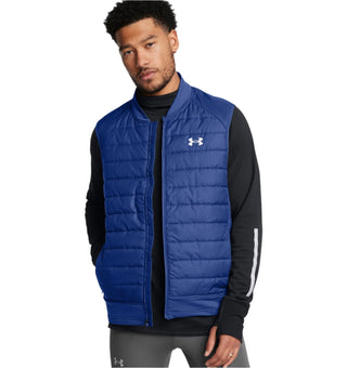 Under Armour Launch Insulated Vest | Tech Blue/Reflective