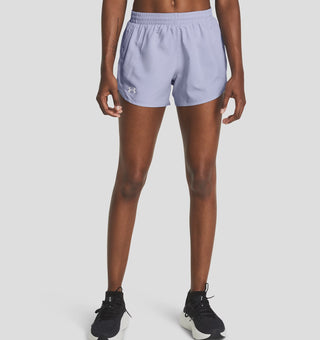 Under Armour Womens Fly-By 3" Shorts | Celeste