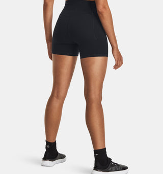 Under Armour Womens Meridian Middy Shorts | Black