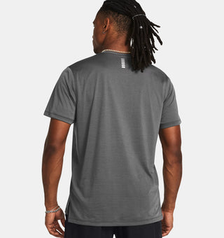 Under Armour Mens Launch Short Sleeve Tee | Castlerock/Reflective