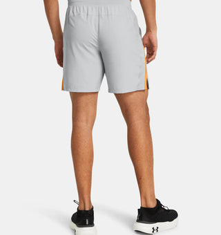 Under Armour Mens Launch 7" Shorts | Mod Grey/Nova Orange