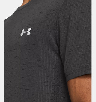 Under Armour Mens Vanish Seamless SS Tee | Castlerock/Mod Grey