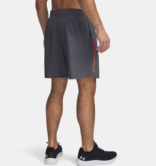 Under Armour Tech Woven Wordmark Short | Castlerock/Fire