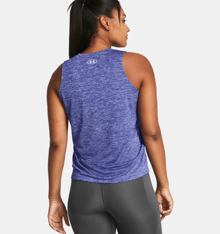 Under Armour Womens Tech Twist Tank | Starlight/Celeste