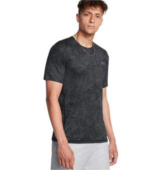 Under Armour Mens Vanish Elite Vent Printed Tee | Black