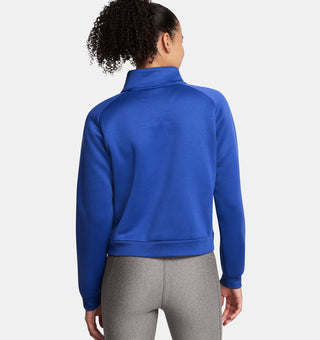 Under Armour Womens Armour Fleece Pro 1/4 Zip | Tech Blue