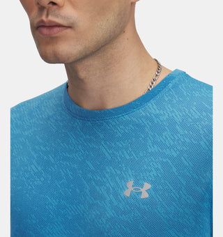 Under Armour Launch Camo Tee | Ether Blue