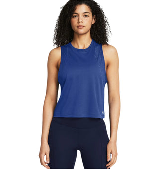 Under Armour Womens Vanish Engineered Tank | Tech Blue