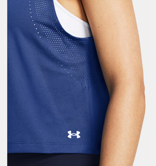 Under Armour Womens Vanish Engineered Tank | Tech Blue