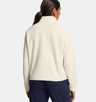 Under Armour Womens Expanse Fleece 1/2 Zip | Summit White