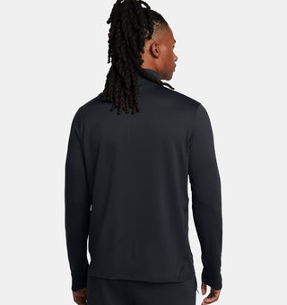 Under Armour Mens Vanish Cold Weather 1/4 Zip | Black/Reflective