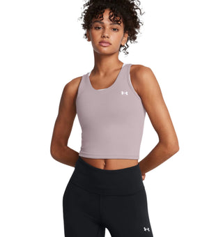 Under Armour Womens Motion Tank | Tetra Gray/White