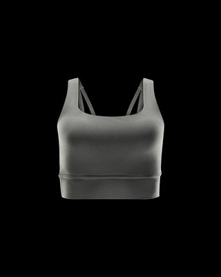 Nike Womens Zenvy Medium-Support Padded Sports Bra | Light Army/White