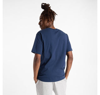 New Balance Mens Athletics Relaxed Choice Tee | NB Navy