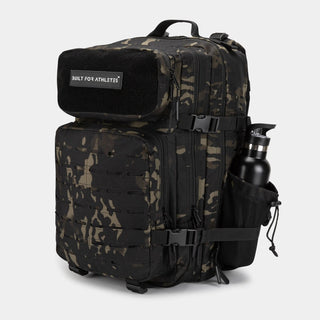 Built For Athletes Large Gym Backpack (45L) | Black/Camo